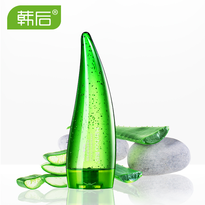韩后化妆品芦荟舒缓修护凝胶120ml控油去痘印保湿补水晒后修复美