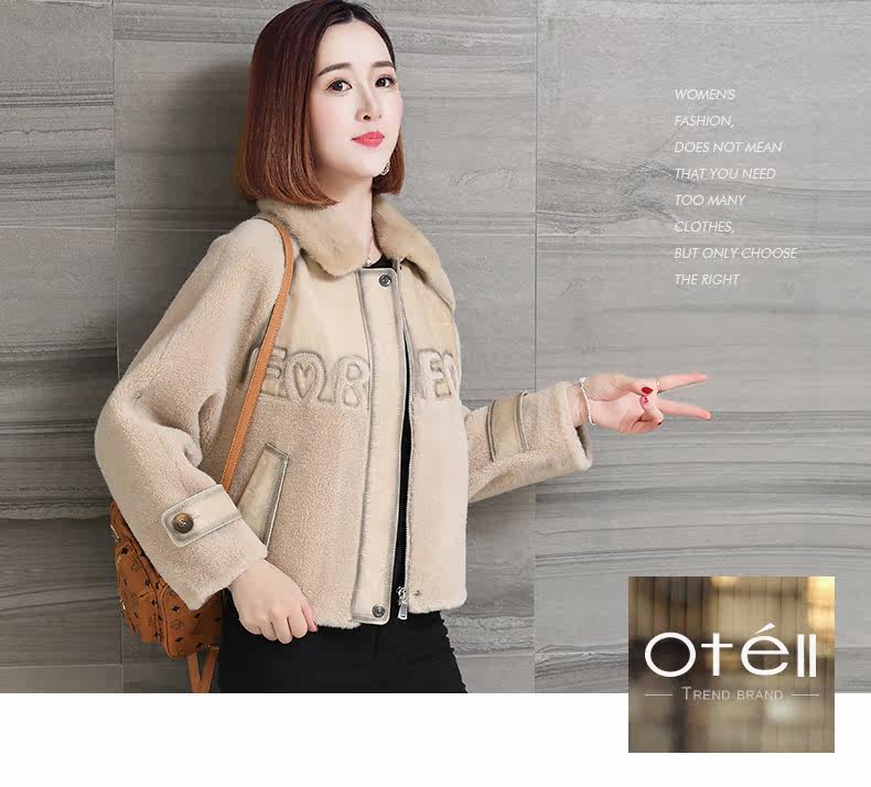 Manteau de fourrure femme OTELL - Ref 3171665 Image 16