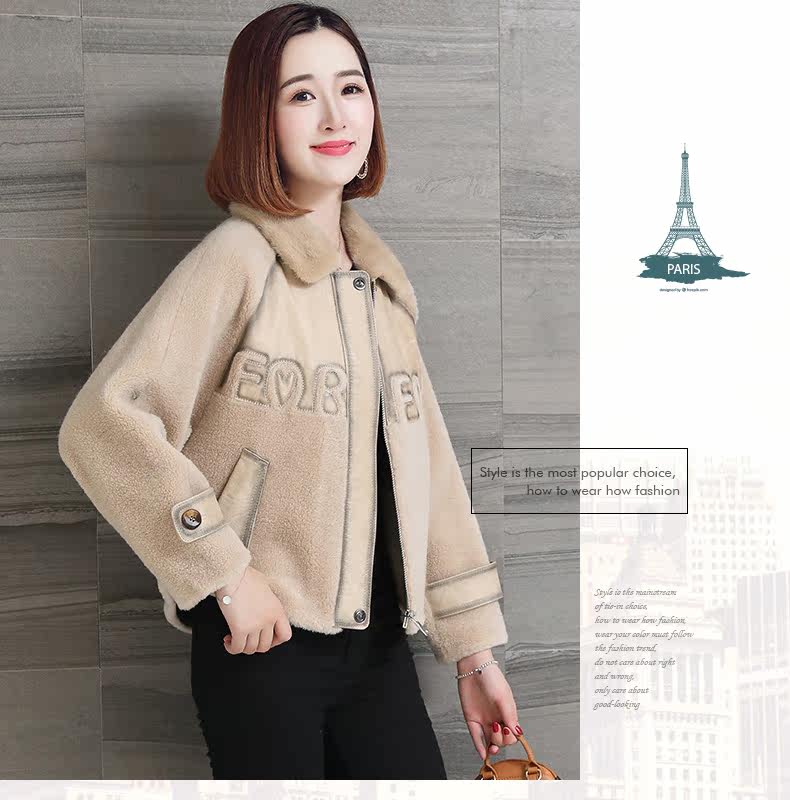 Manteau de fourrure femme OTELL - Ref 3171665 Image 14