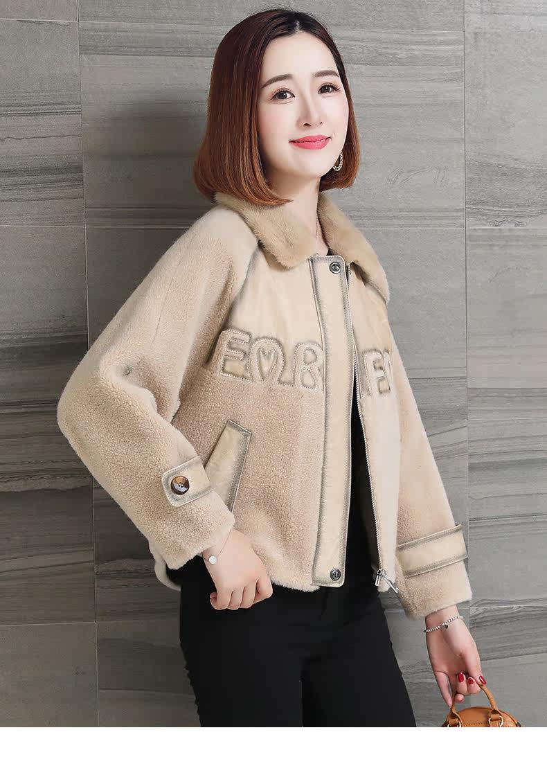 Manteau de fourrure femme OTELL - Ref 3171665 Image 8