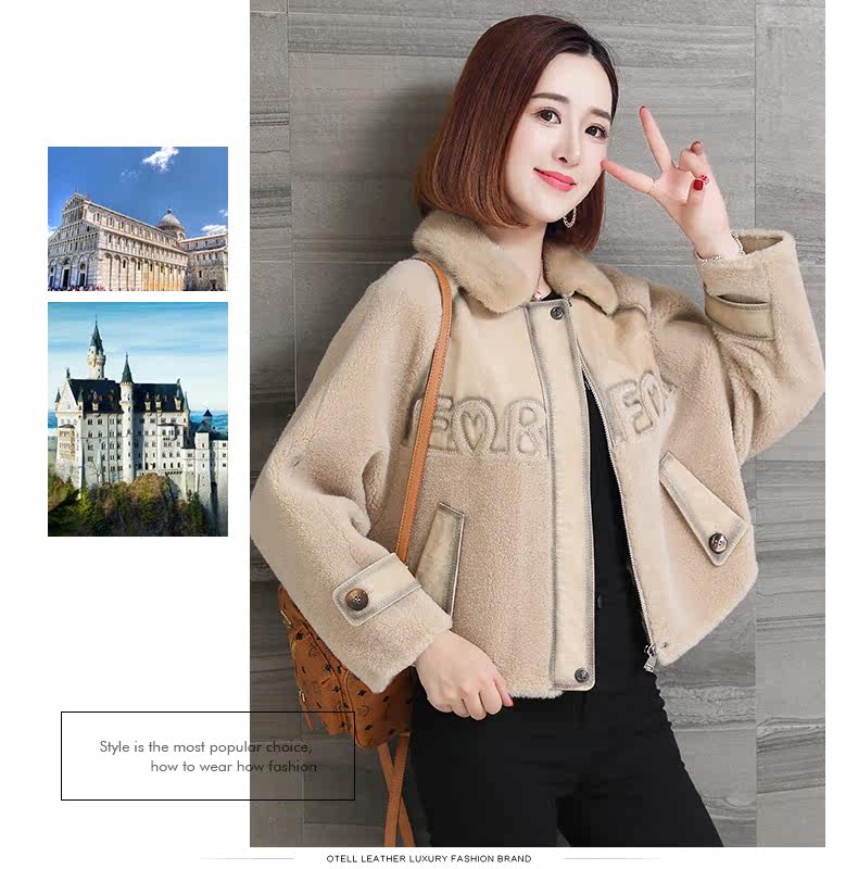 Manteau de fourrure femme OTELL - Ref 3171665 Image 17