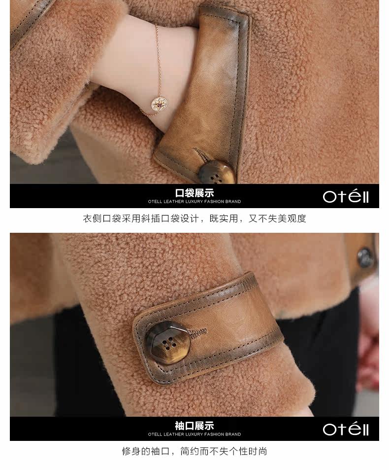 Manteau de fourrure femme OTELL - Ref 3171665 Image 30