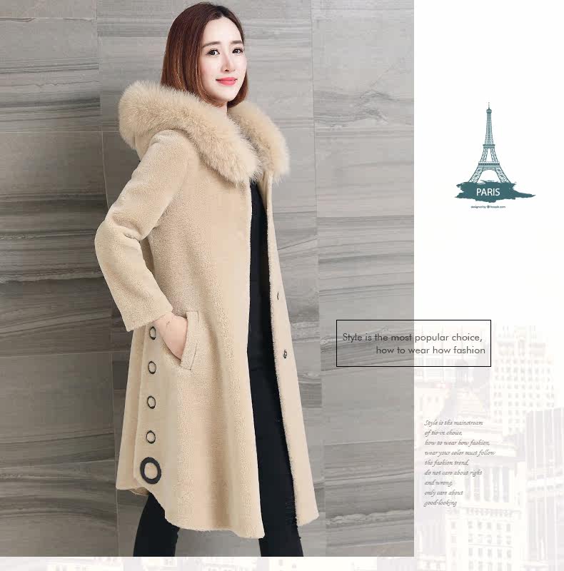 Manteau de fourrure femme OTELL - Ref 3173193 Image 14