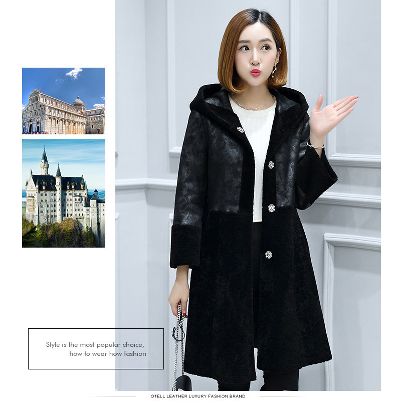 Manteau de fourrure femme OTELL - Ref 3173271 Image 18