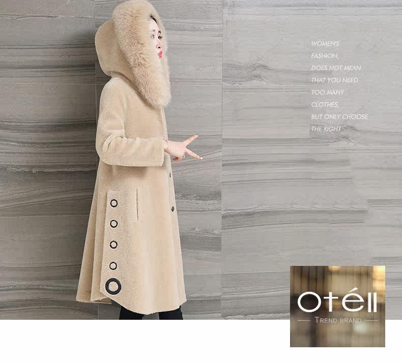 Manteau de fourrure femme OTELL - Ref 3173193 Image 16