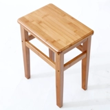 竹庭 Современная маленькая скамейка сплошной древесина простая скамейка, бамбуковый стул простые блюдные табуретки бамбуковый стул Дом Стол Стол Взрослый