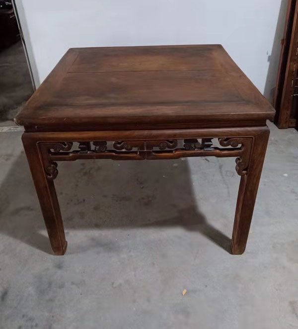 Folklore old objects old furniture in late Ming Dynasty Suzuzaku Eight Immortals Table old square table Table tea table nostalgia