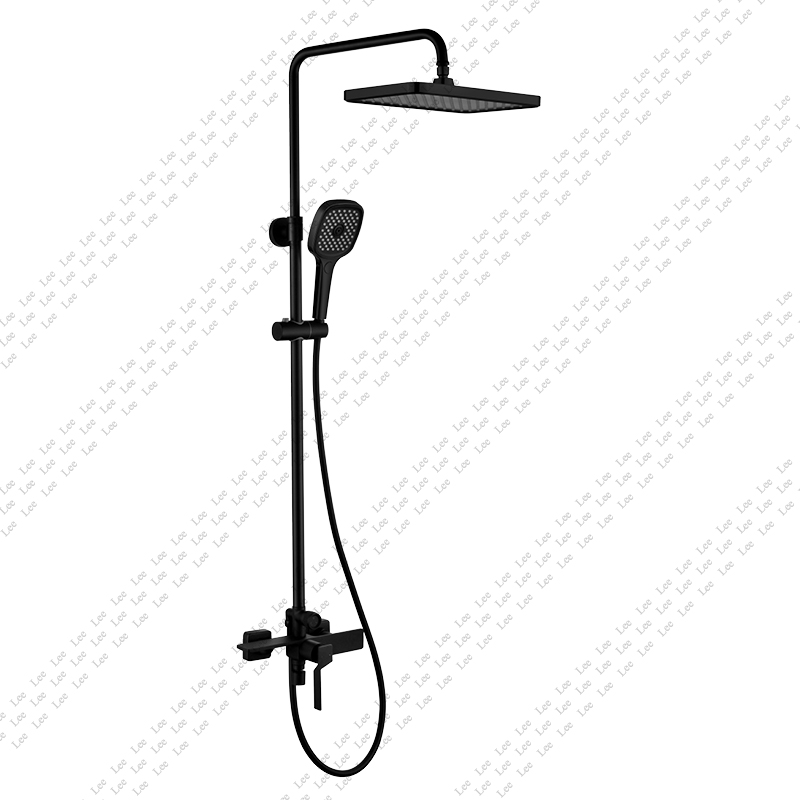 Recipate style 10% Three-liquid silicon nail ultra-thin valve black water plated shower