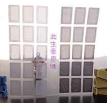 Mobile phone dust net earpiece microphone speaker speaker protective film on the outer surface of anti-dust iron iron powder