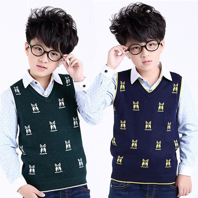 Gilet garcon en cachemire - Ref 2067676 Image 6