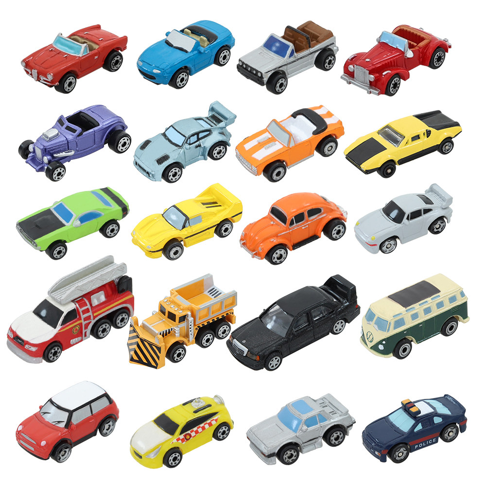 Sand Pan Alloy Small Car Model 1:150 Proportions Racing Car Sports Car Children Toys Micro-Scene Accessories