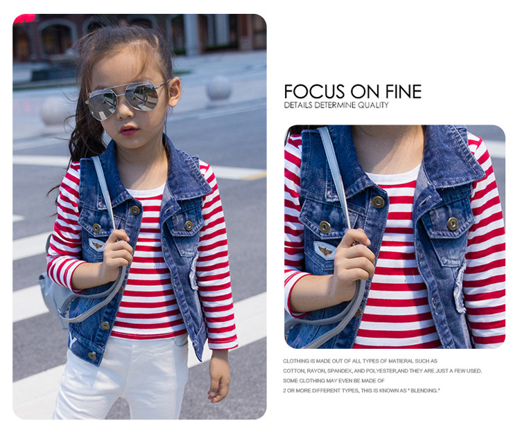 Gilet fille en toile - Ref 2071136 Image 16