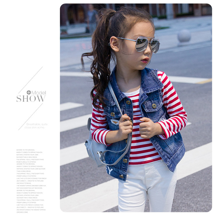 Gilet fille en toile - Ref 2071136 Image 21