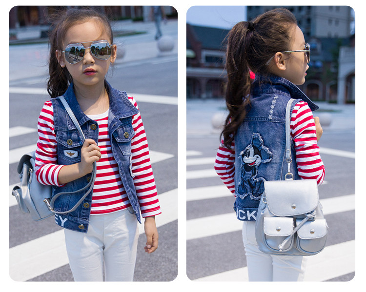 Gilet fille en toile - Ref 2071136 Image 18