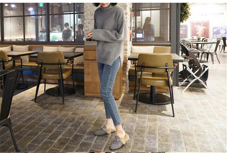 Bà bầu quần jeans mùa thu và mùa đông mặc quần dài mùa đông cộng với nhung dày ấm áp mùa đông chín điểm nâng bụng đồ bầu giá rẻ