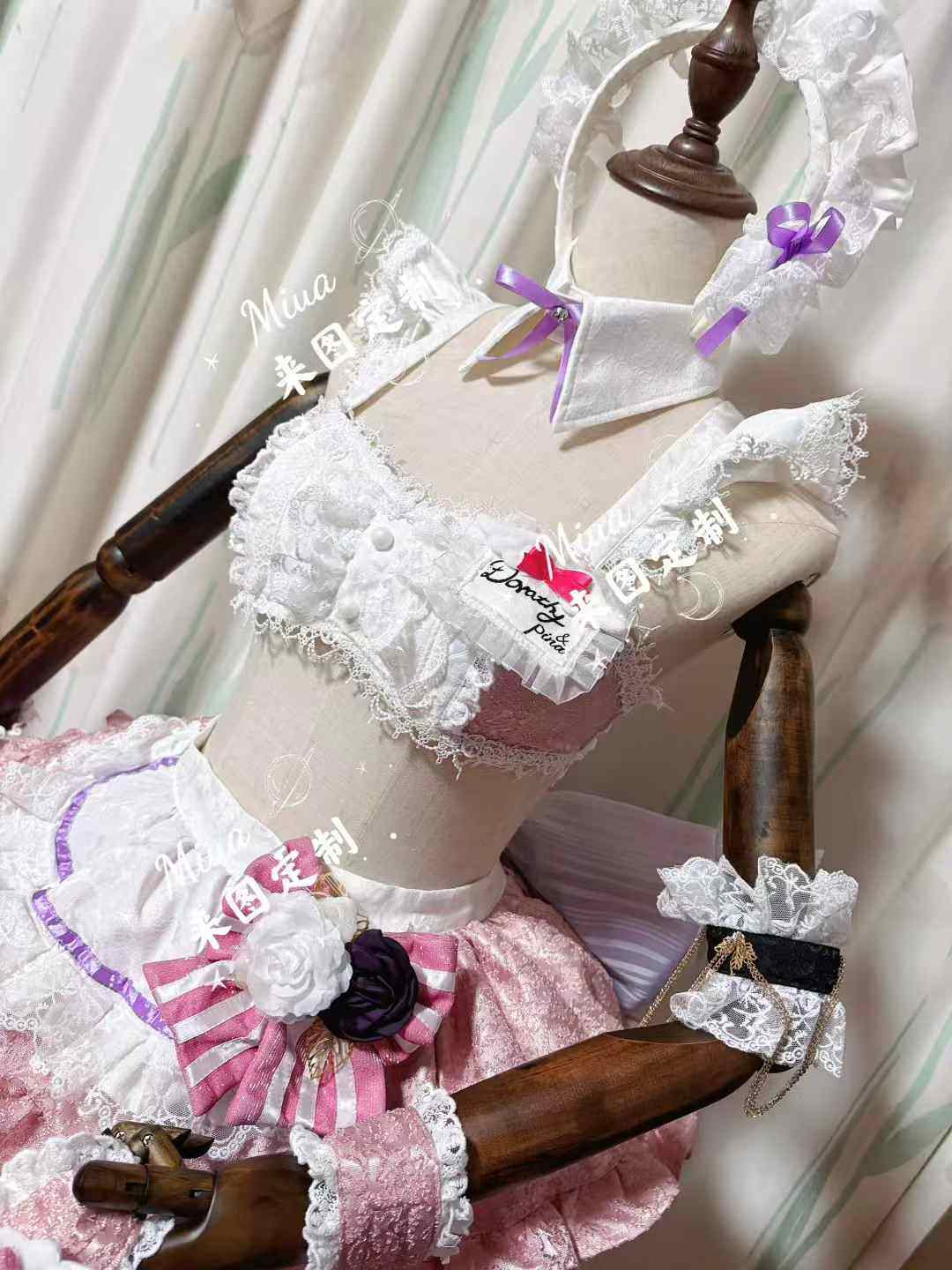 Goddess Of Victory: Nikke Dorothy Cafe Maid Cosplay Costume Cos