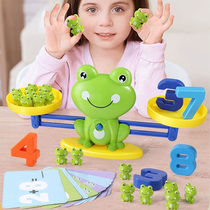 Large frog scales called childrens number arithmetic teaching aids childrens educational toys preschool math learning games