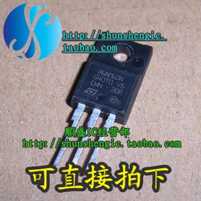 STF26NM60N 26NM60N TO220F-3 pin MOS FIELD EFFECT TRANSISTOR In-LINE TRIODE
