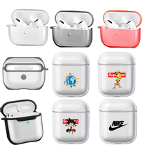 airpodspro protective cover transparent silicone soft shell airpods23 Apple wireless Bluetooth headset jacket tide