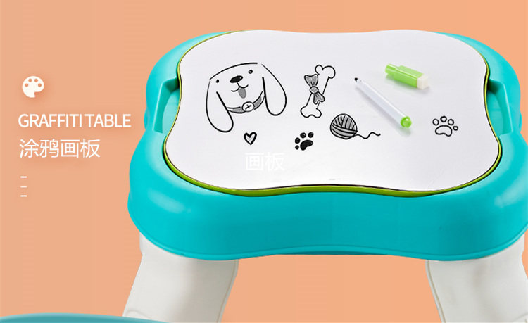 Многофункциональные детские игрушки, Игровые столы 游戏桌玩具台子幼儿童多功能婴儿2益智宝宝1岁3拼装6个月早教学习