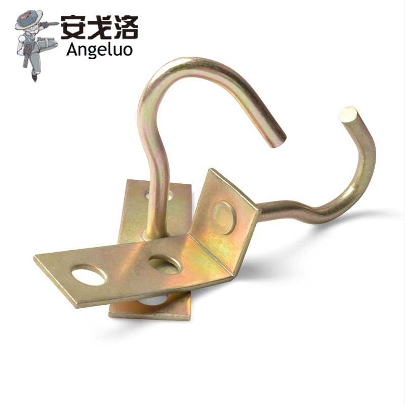 Reinforced Ceiling Hooks Fan Wall Iron Hook Rings Reinforced Ceiling Hooks Fan Wall Iron Hook Rings Light Straight