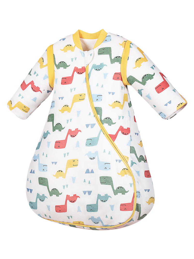 Baby Sleeping Bag Spring Autumn Winter Thickened Pure Cotton Newborn Child Anti Kick Quilt Constant Temperature Baby Sleeping Bag All Season Universal