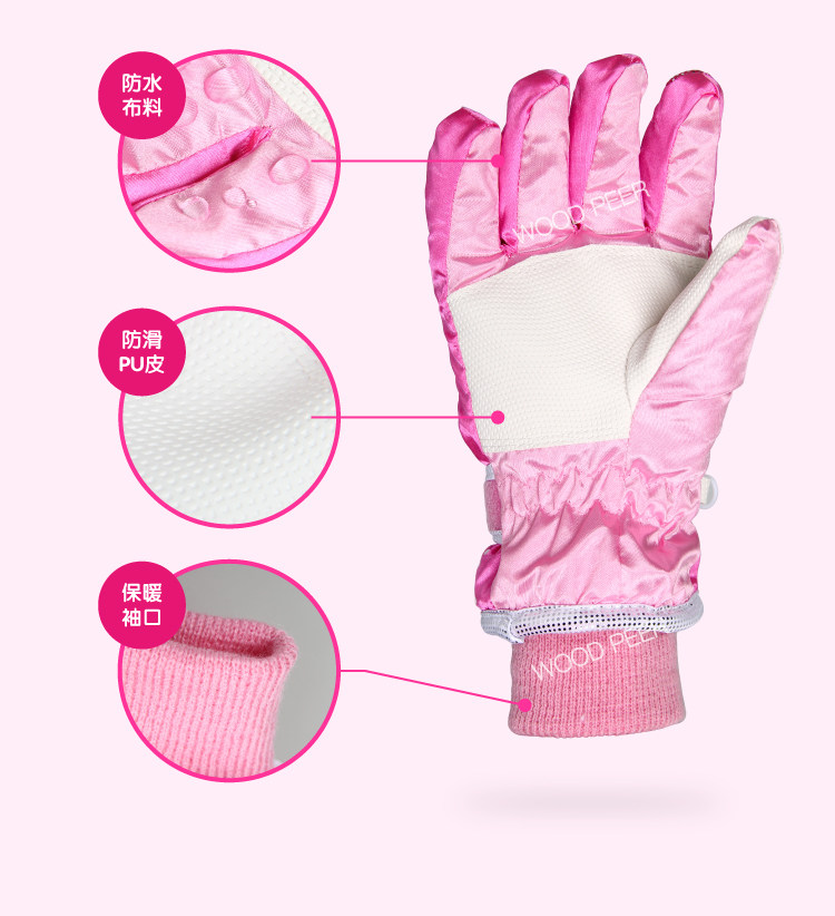 Gants pour fille en coton - Ref 2150336 Image 7