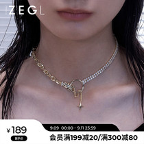 ZENGLIU designer light luxury necklace female niche star pendant choker 2021 New neck chain jewelry