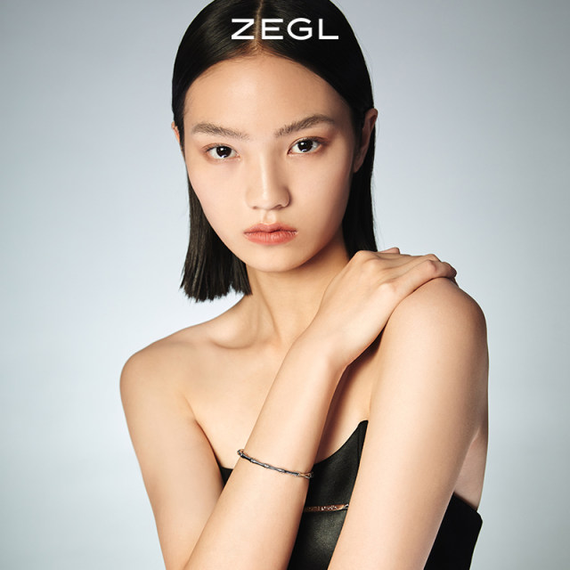 ZEGL Bamboo Bracelet Women's High-end Niche Design Light Luxury Exquisite Hand Accessories Birthday Gift Bracelet for Mom