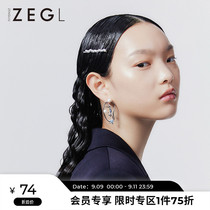 ZENGLIU designer imitation pearl wave hairclip female temperament simple hair card clip retro headwear hair accessories