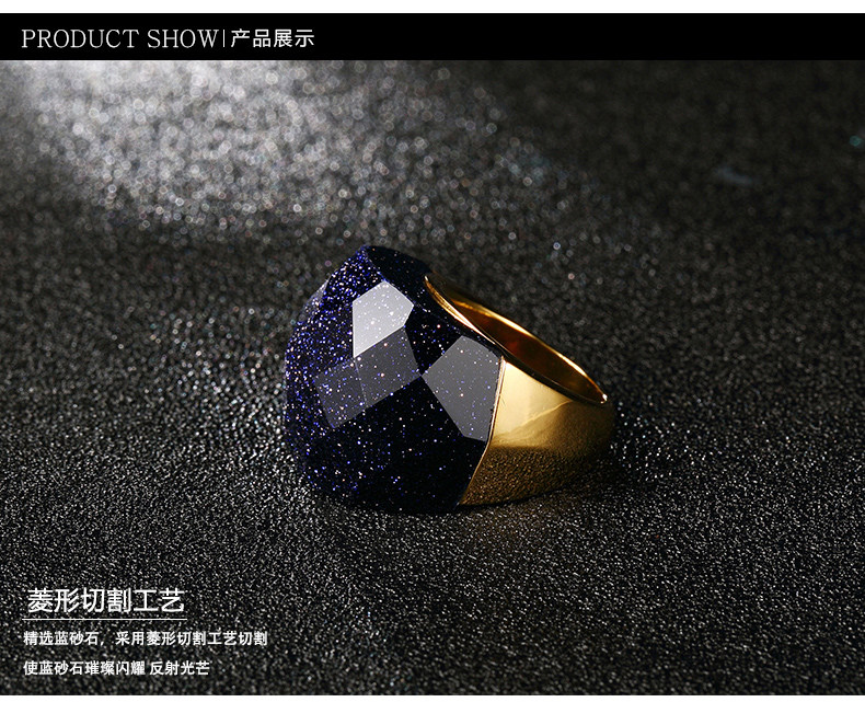 Bague Femme ZENGLIU en Acier au titane - Ref 3087651 Image 14