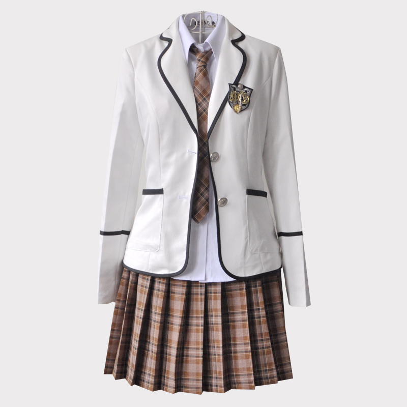 Anh Gió Cao đẳng Gió Uniform Set Hàn Quốc High School jk Uniform High School High School High School Lớp Summer Suit