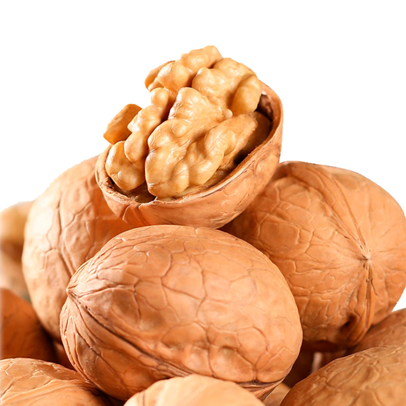 (thin pecorino) Qinghai farmhouse Self-produced walnut hand exfoliating dried fruit paper leather snacks bagged 500 gr * 2 bags