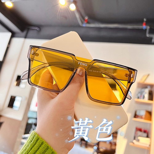 Зеленые модные черные солнцезащитные очки, коллекция 2022