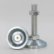 Heavy-duty foot cup fixed foot galvanized metal workbench pad L lifting leg M16M20 adjustable support foot