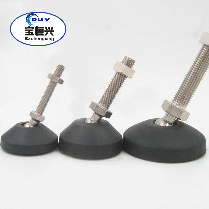 Anti-slip nylon universal adjustable foot goblet m12m8m10 device joint hooded foot footbed plastic support foot feet