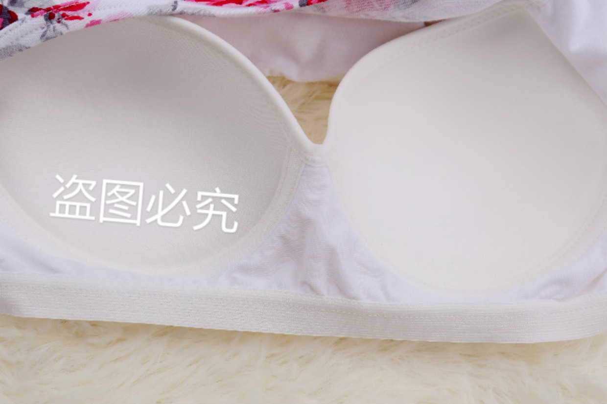 Áo ngực cotton mới tích hợp đồ ngủ với áo lót ngực nữ váy ngắn tay phục vụ tại nhà áo ngực miễn phí đầm dài qua gối cho tuổi trung niên