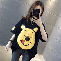 Pregnant womens clothes go out loose short-sleeved womens T-shirts 2021 new postpartum fashion hot mom summer pregnant womens tops trend