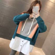 Pregnant womens blouses in spring and autumn clothes slim fit womens clothing women 2022 new loose fashion spring pure cotton pregnant womens clothes