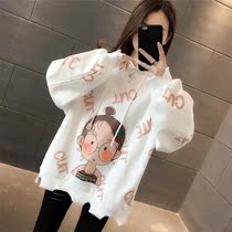 Pregnancy Womens Clothing Spring 2022 New Fashion Long Sleeves Slim Fit Clothing Spring Autumn Clothes Loose Korean version of pregnant womens blouses