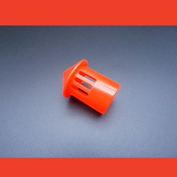 Короткая дышащая крышка 5 см красные 200 штук