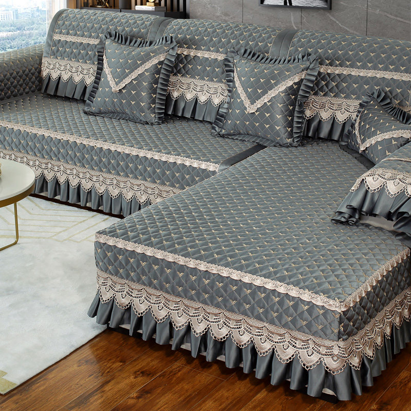 New sofa cover four seasons universal sofa cushion Nordic simple modern non-slip cushion all-inclusive universal cover cloth