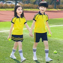 Kindergarten garden uniforms summer clothes short-sleeved primary school uniforms school style childrens sports games for boys and girls