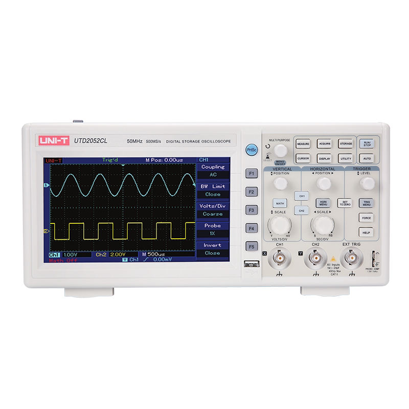 Ulide UTD2052CL Digital storage oscilloscope discontinued please see UTD2072CL