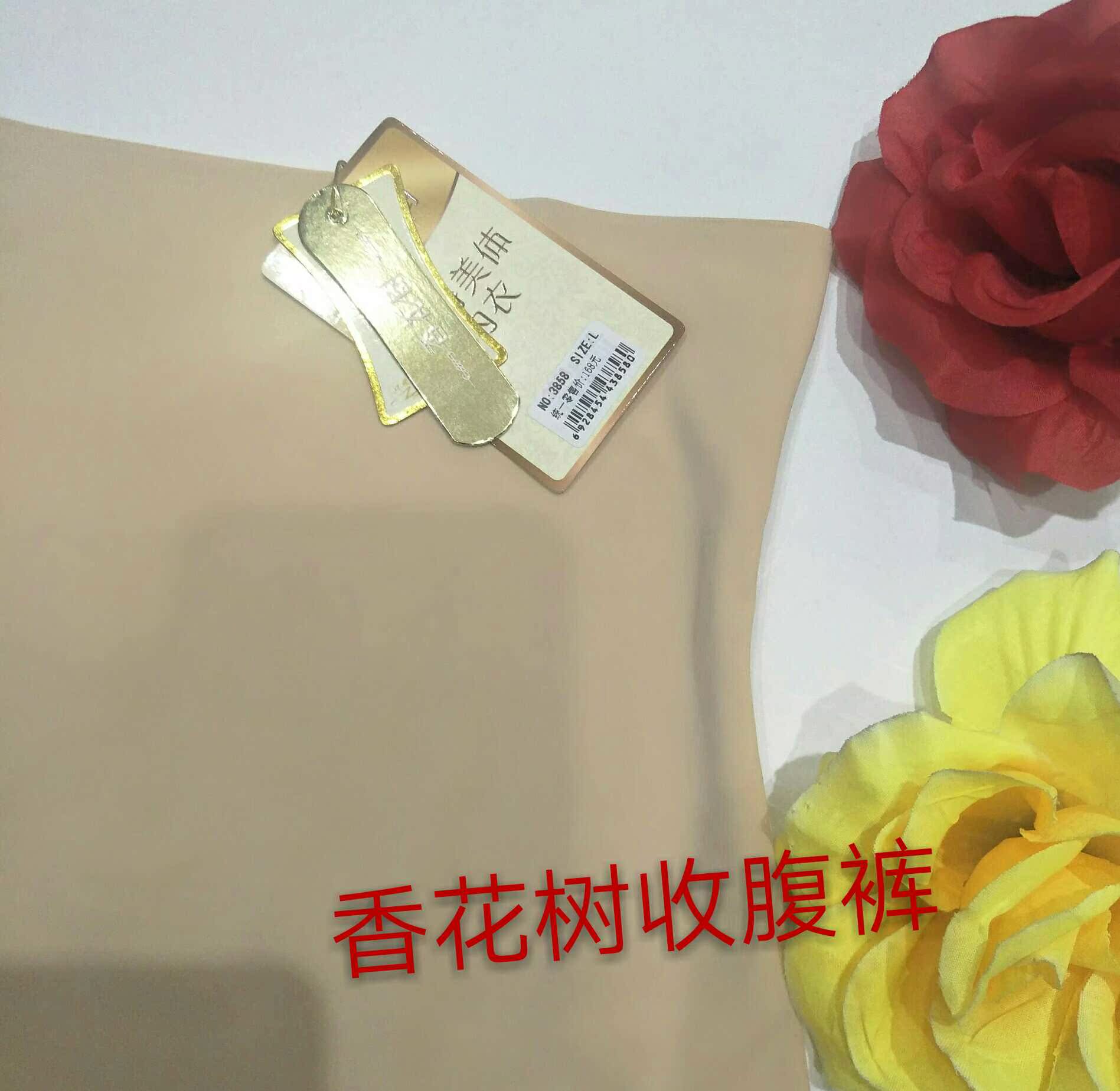 Cây hoa thơm một mảnh siêu mỏng băng lụa tơ tằm cao eo quần quần lót quần lót bó sát cơ thể định hình 3858 đồ lót định hình toàn thân