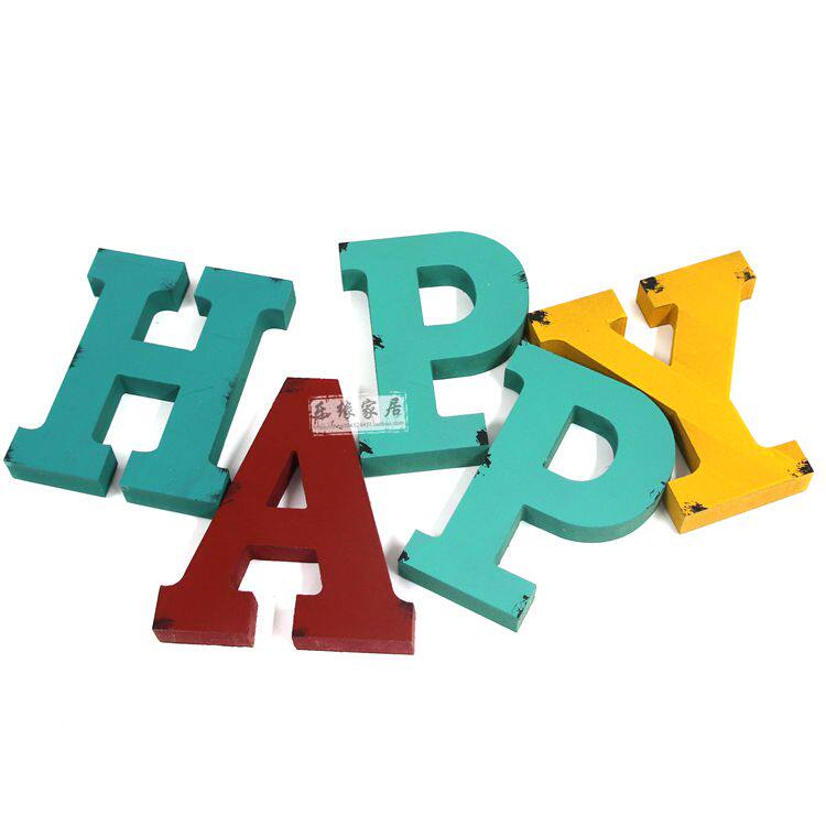 Wedding Dress Photography Letter Pendulum Pieces Clothing Shop Window Display Pint Coffee Hall West Restaurant Decorated Letters Hem