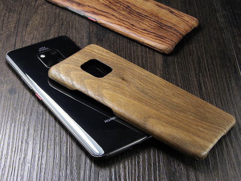 SHOWKOO Kevlar Natural Wood Ultra Slim Case Cover for Huawei Mate 20 Pro & Huawei Mate 20