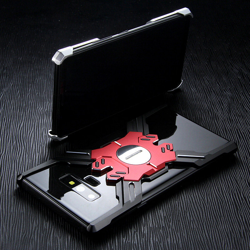 Kylin Armor Heroes Bracket Aluminum Metal Shell Case Cover for Samsung Galaxy Note 9 & Samsung Galaxy Note 8