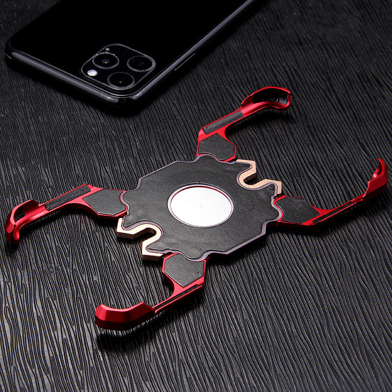 Kylin Armor Heroes Bracket Aluminum Metal Shell Case Cover for Apple iPhone 11 Pro Max & iPhone 11 Pro & iPhone 11