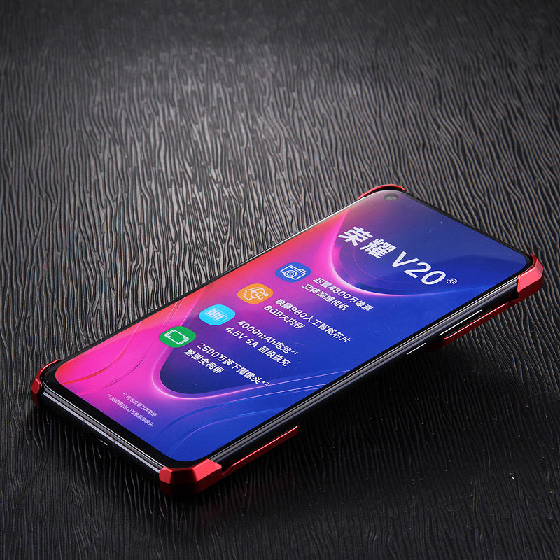 Kylin Armor Heroes Bracket Aluminum Metal Shell Case Cover for Huawei Honor V20